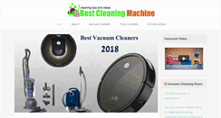 Desktop Screenshot of best-vacuumcleaner.com